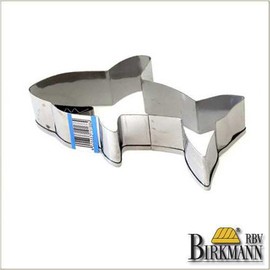 [Birkmann] cookie cutter (Shark, Shark, Shark, that certain 5 X/9.5 cm)