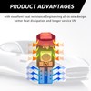 20PCS Led Bulb Dash Lights, T5 37 74 LED Bulb