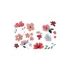 PartyDeco Tattoos Washable Flowers for Parties Hen Party Birthday Decoration