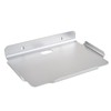 Shinewider Estantería flotante de pared de 10 pulgadas (plateada)