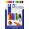 STAEDTLER Triplus Colour Fibre-Tip Pens, Ergonomic Triangular Shape, Sturdy, Impression-proof