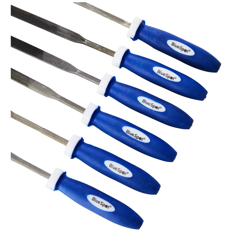 Blue Spot 6pc Mini File Set with Pouch