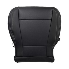 SecosAutoparts Passenger Side Bottom Seat Cover Fit for Ford F250 F350 Lariat XLT 2017 2018 2019 2020 2021 2022