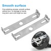 Anseom 4 Pcs Lighting Fixture Ceiling Plate Bracket, 105mm/110mm Light