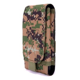 Ginsco Universal Tactical Cell Phone Belt Pouch EDC Fanny Pack