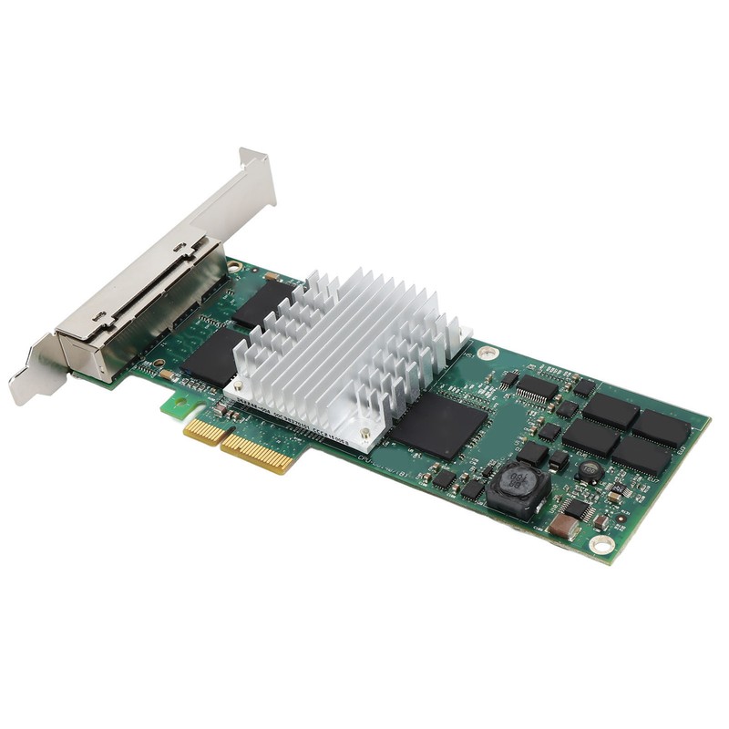 Gigabit Network Card 4 RJ45 Port PCIE X4 10Mbps 100Mbps
