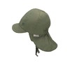 Sterntaler Unisex Children's Peaked Cap with Neck Protection with Ties