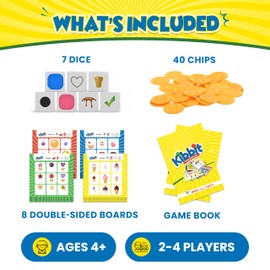 Kibbit - Bingo Style Game Targeting Descriptive Language, Sentence Structure, and Ability to Follow Multi-Component Directions