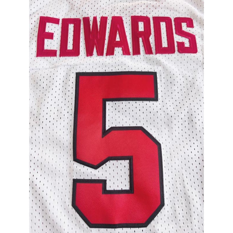 Men's Anthony Edwards #5 Georgia College #5 Basketball Jersey Embroidery