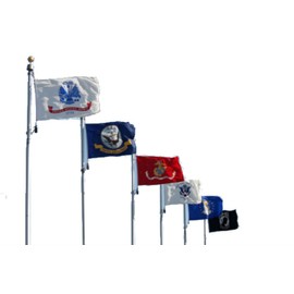 Wholesale Lot of 4x6 ft 5 Branches Military Set and Pow Mia Flags 4'x6' Flags