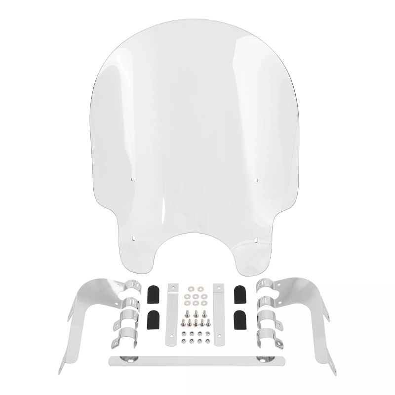 TCMT 39mm Forks Windshield Screen Fit For Harley Dyna Wide