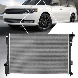 Factory Style 1-Row Aluminum Core Cooling Radiator Compatible with 2013-2019 Ford Flex Lincoln MKT
