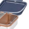 LÄSSIG Children’s Lunch Box, Stainless Steel Breakfast Box, Sustainable, for