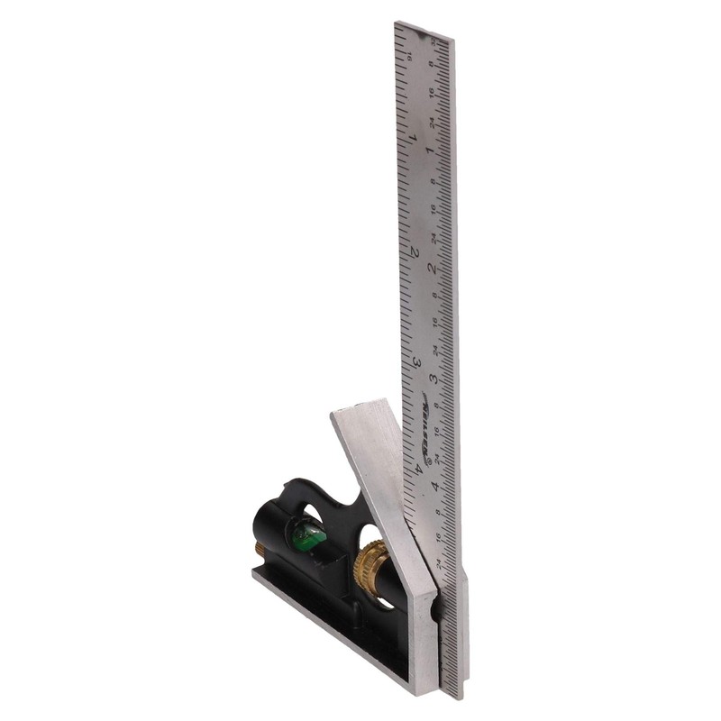 6” / 150mm Engineers Square Adjustable Combination Set Square +
