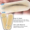 Eyebrow Stencil Kit, 20PCS Disposable Eyebrow Tattoo Practice Skin for