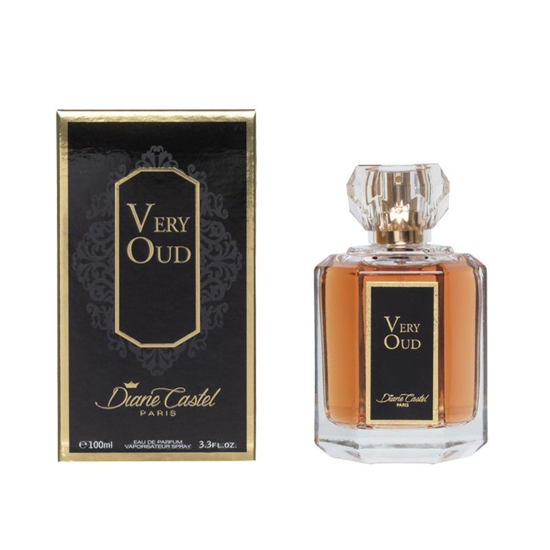 Diane Castel Very Oud - Woody Amber Fragrance - Perfume