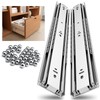 NECILO Heavy Duty Drawer Slides Without Lock, 150lb Capacity Full
