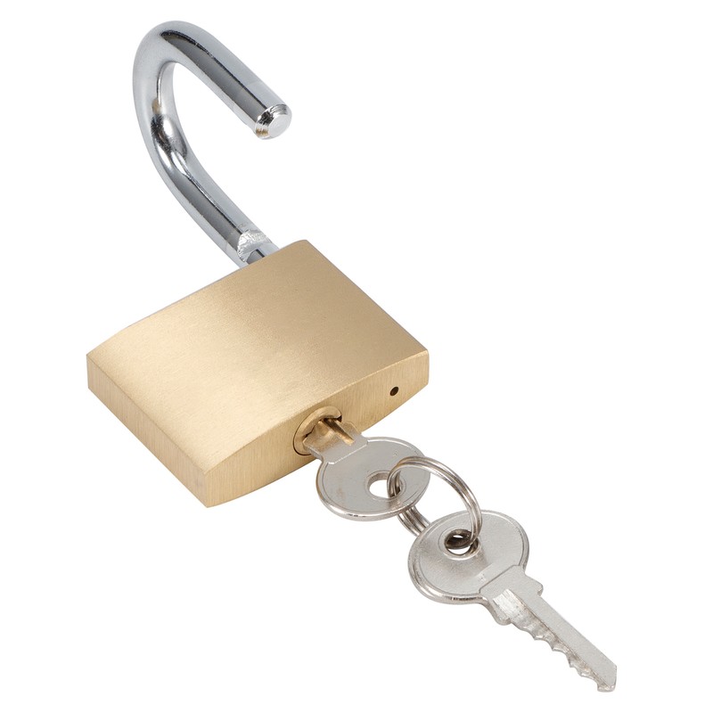 Heavy Duty Outdoor Locker Lock Thick Multifunctional Security Safety Brass