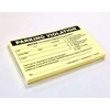 "No Parking" Car & Truck Illegal Violation Warning Form (100