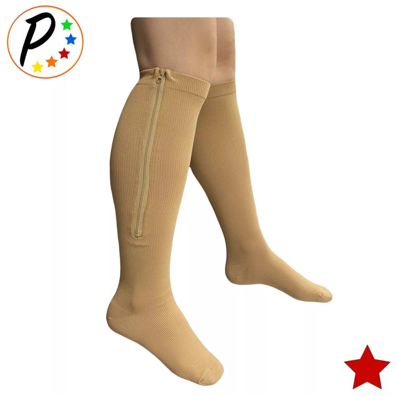 Presadee Presadee BIG TALL Original Closed Toe 20-30 mmHg Zipper