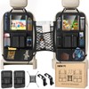 Backseat Car Organizer(20 Storage Pockets),Come with Free 1 Seat Net