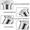 GIONAR Wooden Dowel Centring Tips Set, 6 mm, 8 mm,
