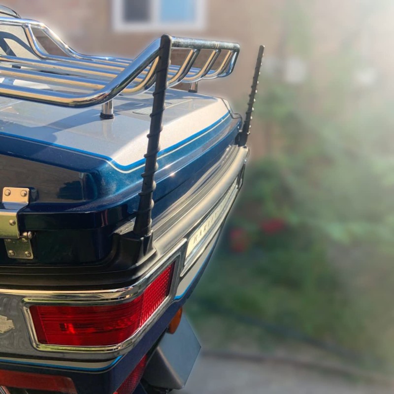 2 Pcs Antenna for Harley Davidson (1998-2023), 7 Inch Flexible