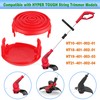 2-Pack Weed Eater Spool Cap Cover Compatible with Hyper Touch