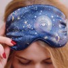 SMUG Satin Sleep Mask & Eye Mask - Deep Dream