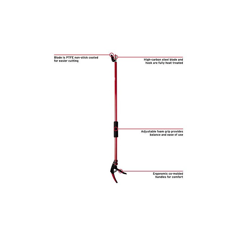 Corona LR3460 Long Reach Cut N' Hold Bypass Pruners