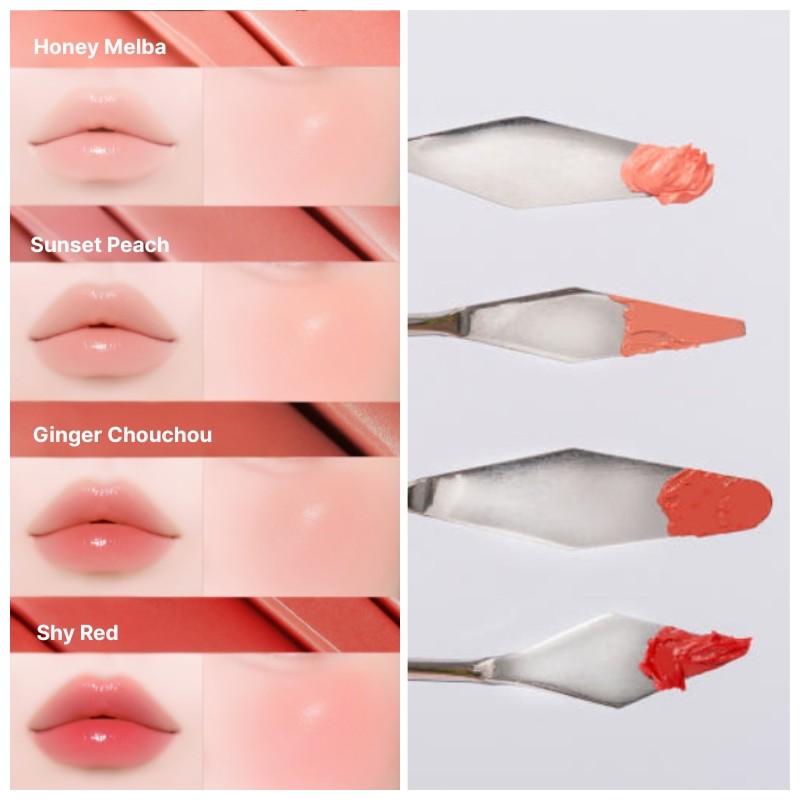 SON&PARK Glow Layring Lip & Cheek Palette 4g, Shade:01 Warm