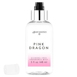 BODY EXOTICS Pink Dragon Alcohol-Free Fragrance Mist 5 Oz 148 mL - a Tempting Blend of Dragon Fruit, Casaba Melon, Ripe Pear & Apple Blossom - with Plant Extracts