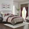 Madison Park Neyson Comforter Faux Silk-Traditional Luxurious Jacquard Design All