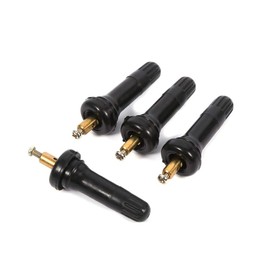 4 Piece Rubber Snap-in Tyre Valve Stem TPMS Tyre Pressure Monitor Sensor Explosion-proof Snap-in Tyre Valve Stem