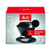 Melitta Ready Set Joe Single Cup Coffee Brewer, Black -