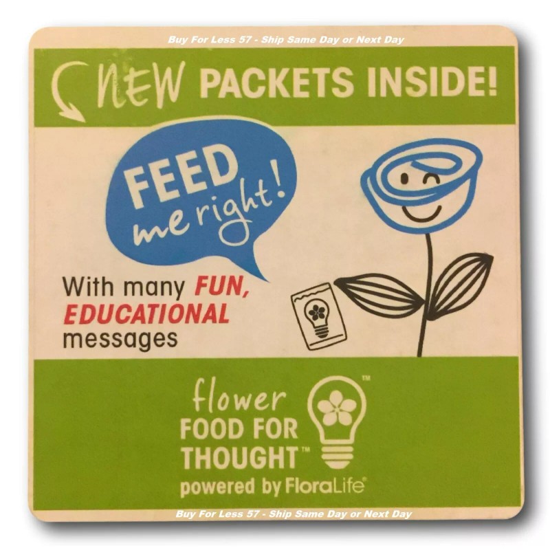 Floralife 150 Pk Fresh cut Flowers Food Packets Floralife Clear
