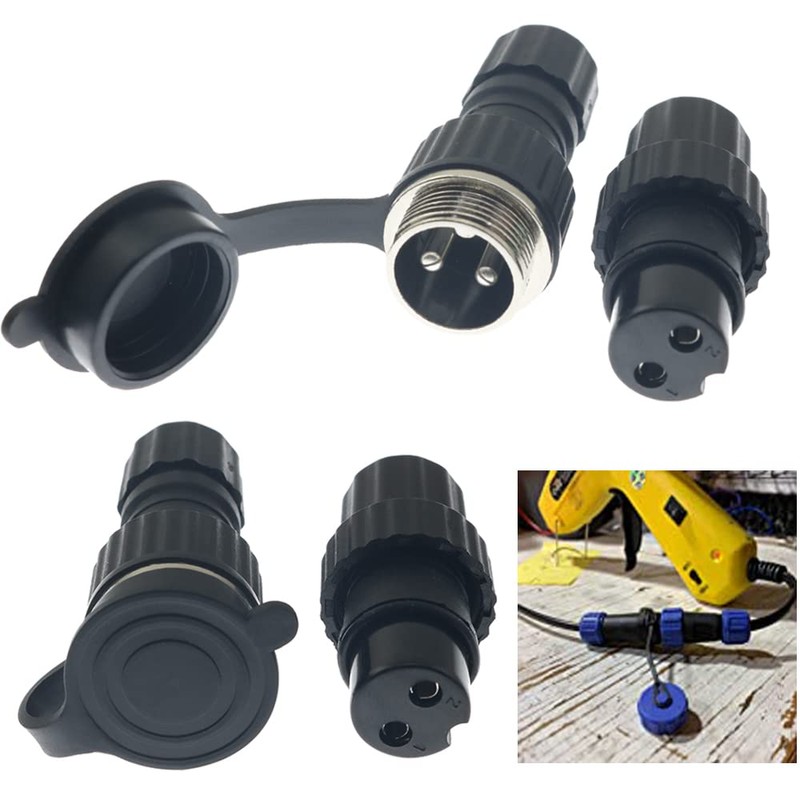 SP13 Aviation Connector BLLNDX 1 Set SD13 2 Pin Male