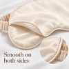 Double-Sided Sleep Eye Mask for Sleeping and Travel – Soft,