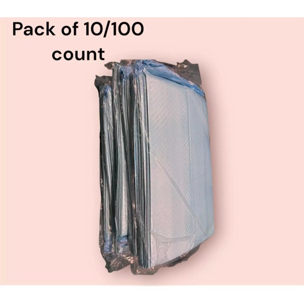 SPC 100 Disposable Incontinence Underpads 30x36 Large Quilted Bed Pads