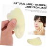 SAFIGLE 1Pc Jade Scraping Massage Tool Safe Facial Roller for