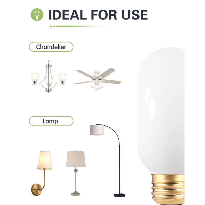 LUMILECT LED Light Bulb, 25W Equivalent, Soft Warm White 2700K,