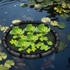 2Pack Round Floating Flora Fish Barrier Floating Island Plant Protector