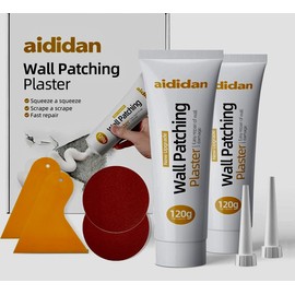 aididan 2PCS Drywall Patch Repair Kit with Self-Adhesive Mesh, Wall Repair Patches (x2)