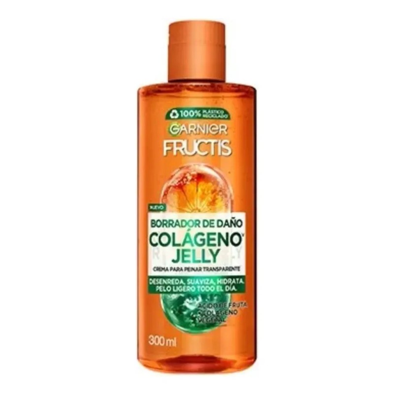 Crema Para Peinar Borrador De Daño Control Grasa 300ml