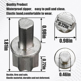 7431 Sailboat Winch Bit Adaptor, Sailing Cordless Drill and Winch Adapter for Cordless Screwdriver Winch Bit for Power Drill Sailboat Winch Drill Adapter Bit, Convert to Powered Winch.