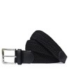 Gloop Unisex Elastic Fabric Belt Braided Stretch Belt for Men
