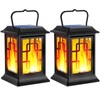 Ollivage Solar Lanterns Outdoor Waterproof Hanging Solar Lanterns Garden Lights