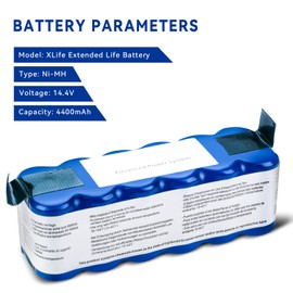 4400mAh NI-MH Battery for iRobot Roomba 500 510 520 521 527 530 531 532 535 540 545 550 552 555 560 562 570 580 581 582 585 595 600 610 620 630 631 650 660 700 760 770 780 790 800 870 880 R3 4419696