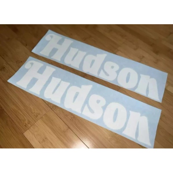White Hudson Trailers Decal Kit (Set of 2) White Trailer