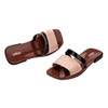 Melissa Ivy Slide II for Women, Brown/Beige, 9